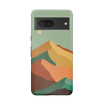 Endless Peaks | Colorblock Mountain Google Pixel Case Google Pixel Case Casetry Essential Google Pixel 7