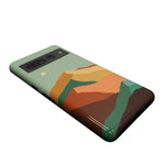 Endless Peaks | Colorblock Mountain Google Pixel Case Google Pixel Case Casetry 