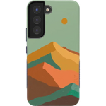 Endless Peaks | Colorblock Mountain Samsung Case Samsung Case get.casely Bold Galaxy S22 