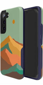 Endless Peaks | Colorblock Mountain Samsung Case Samsung Case get.casely 