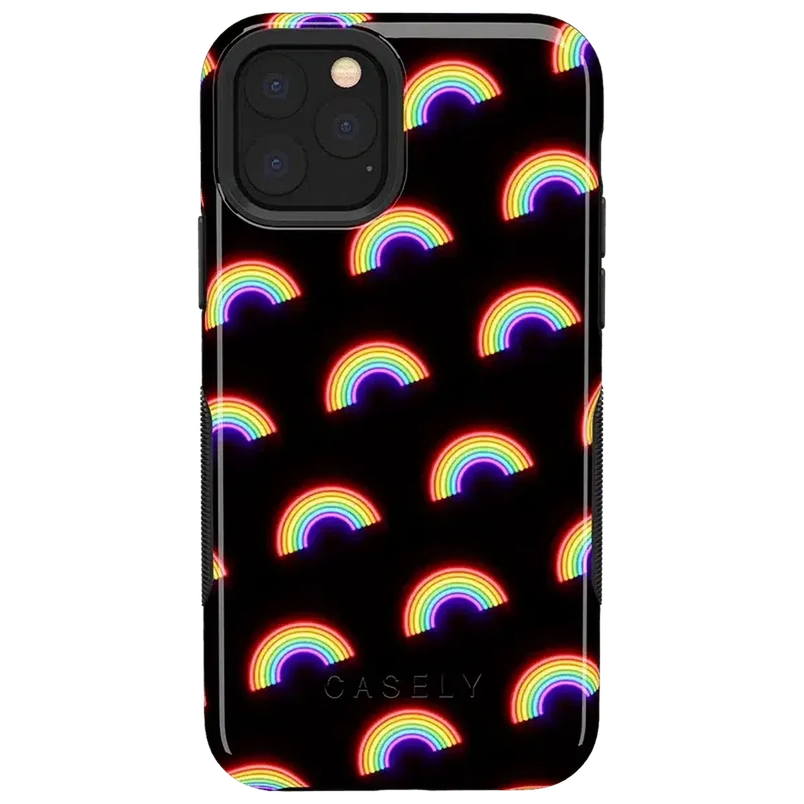 Endless Rainbows | LED Print iPhone Case iPhone Case get.casely Bold iPhone 11 Pro 