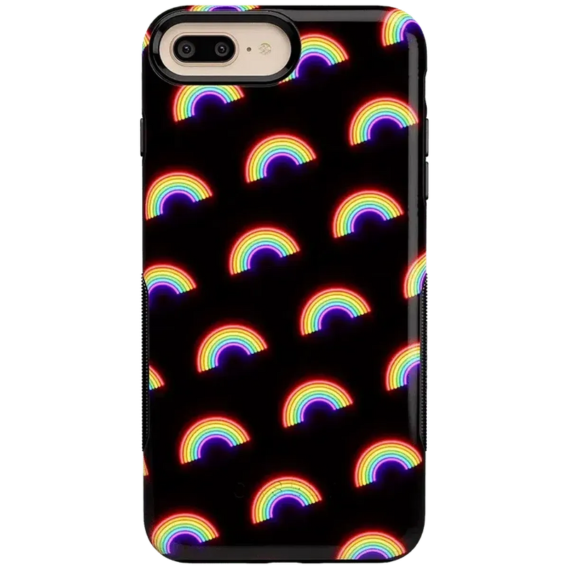 Endless Rainbows | LED Print iPhone Case iPhone Case get.casely Bold iPhone 6/7/8 Plus 