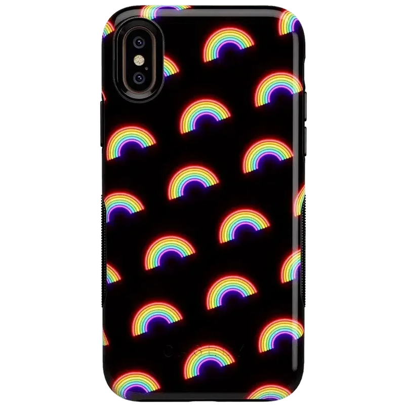 Endless Rainbows | LED Print iPhone Case iPhone Case get.casely Bold iPhone XS Max 