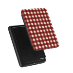 Checked Twice | Red Plaid Kindle Case