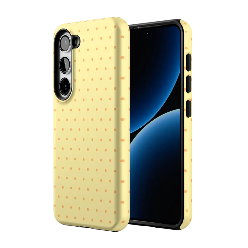 On the Dot | Yellow Polka Dot Case
