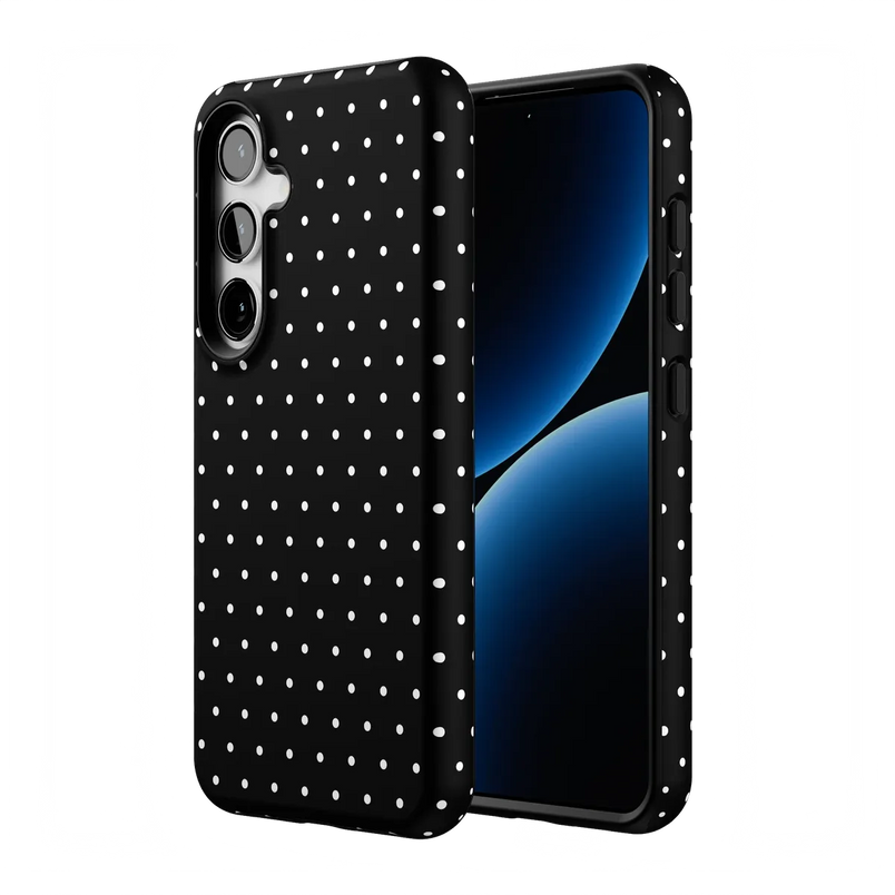 On the Dot | Black Polka Dot Case