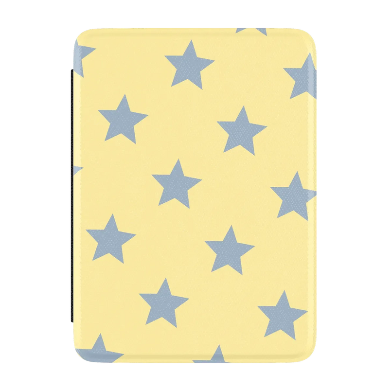 Shine Bright | Butter Yellow Stars Kindle Case
