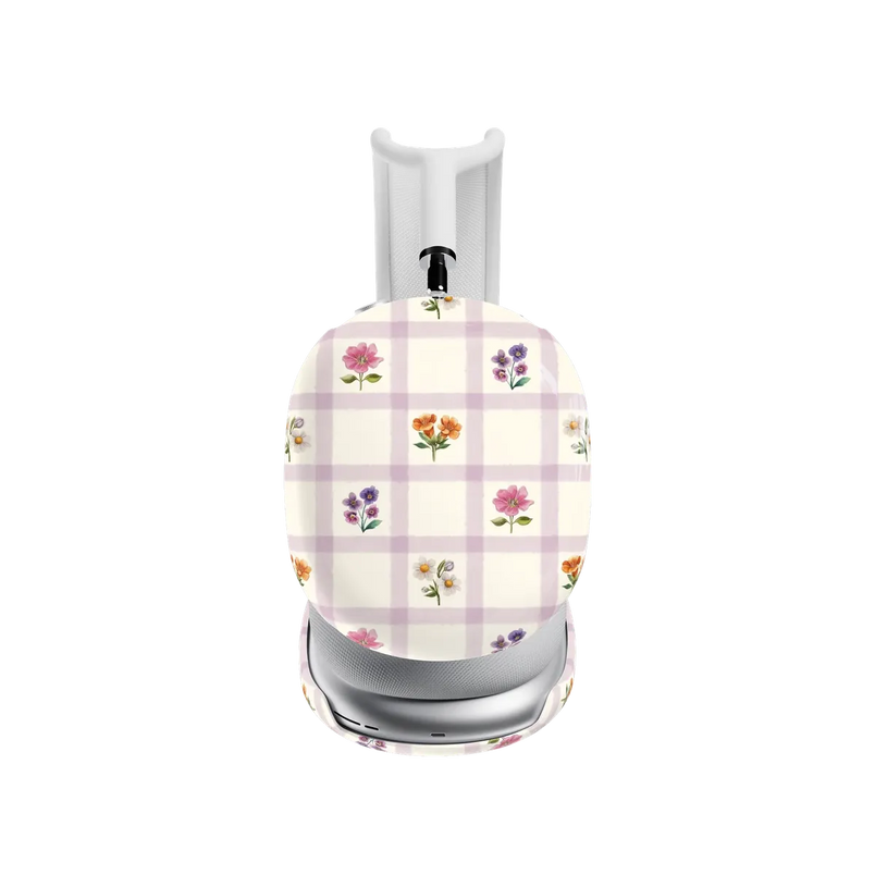 Meadow Check | Floral Gingham AirPods Max Case