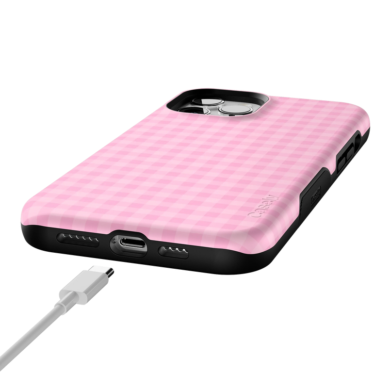 Sweet Jam | Light Pink Gingham Case