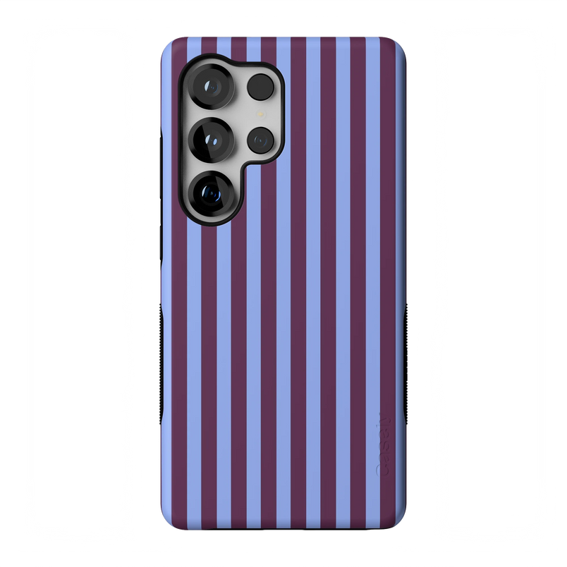 Perfect Stripes | Purple & Blue Stripes Case - Galaxy S25 Ultra