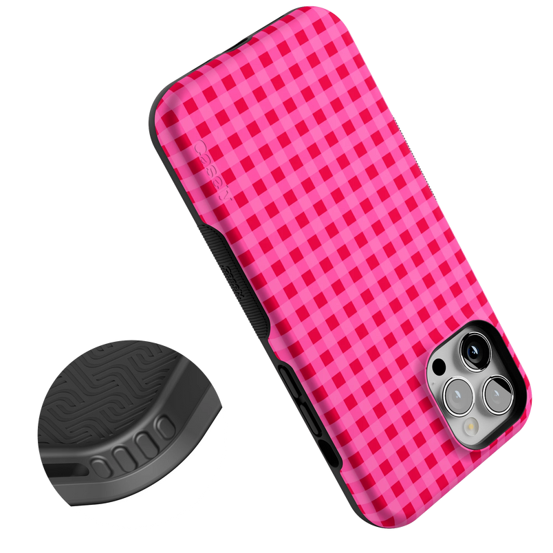 Sweet Jam | Hot Pink Gingham Case