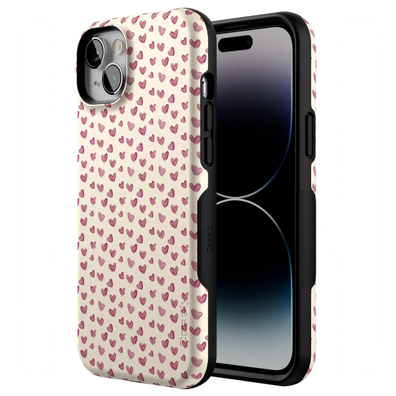 Lovebug | Mauve Hearts Case