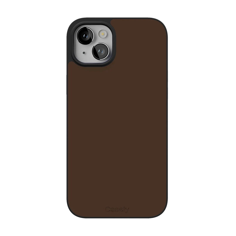 Espresso Brown | The Boyfriend Collection Phone Case get.casely Align + MagSafe® iPhone 15 Plus 