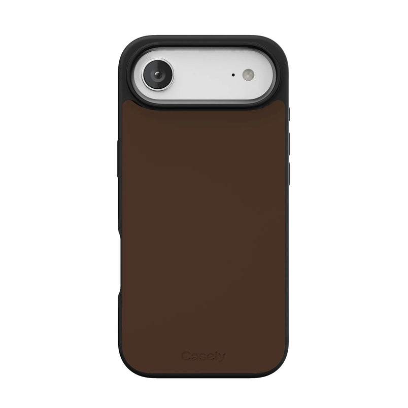 Espresso Brown | The Boyfriend Collection Phone Case get.casely Align + MagSafe® iPhone 17 Air 