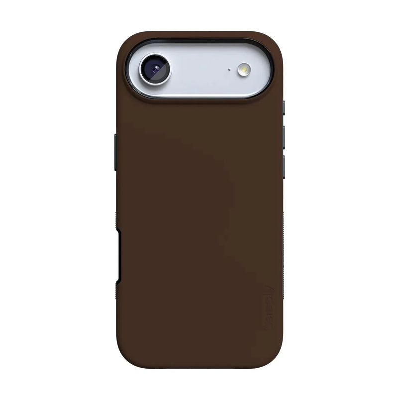Espresso Brown | The Boyfriend Collection Phone Case get.casely Bold Flex + MagSafe® iPhone 17 Air 