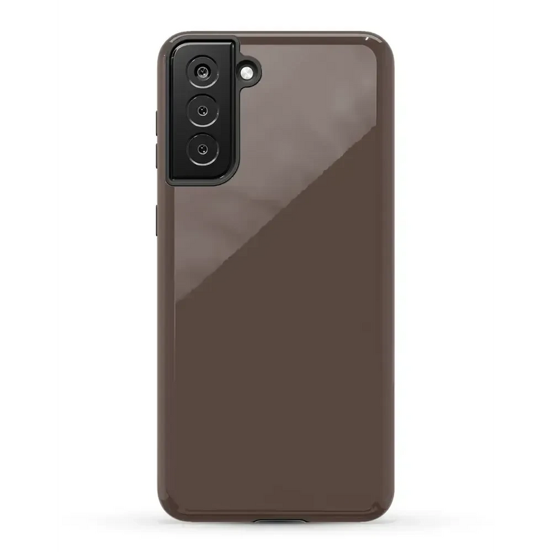 Espresso Brown | The Boyfriend Collection Phone Case get.casely Essential Galaxy S21 Plus 