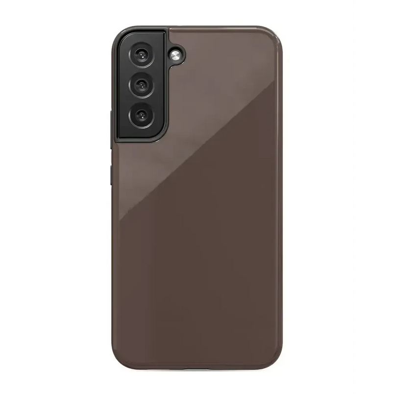 Espresso Brown | The Boyfriend Collection Phone Case get.casely Essential Galaxy S22 Plus 