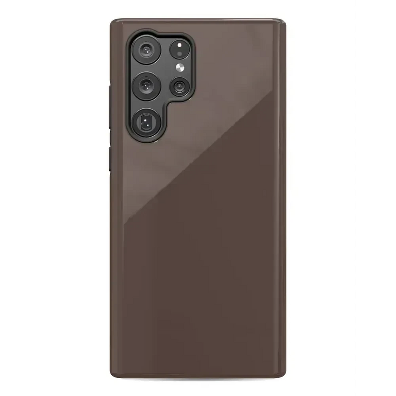 Espresso Brown | The Boyfriend Collection Phone Case get.casely Essential Galaxy S22 Ultra 