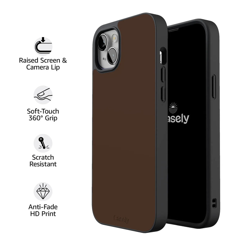 Espresso Brown | The Boyfriend Collection Phone Case get.casely 