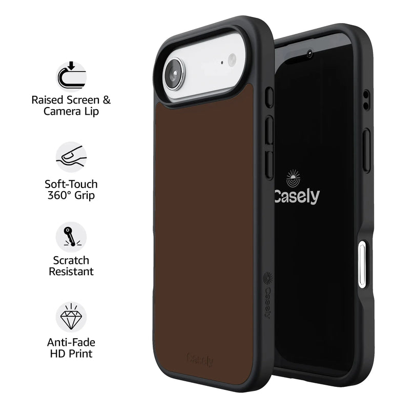 Espresso Brown | The Boyfriend Collection Phone Case get.casely 