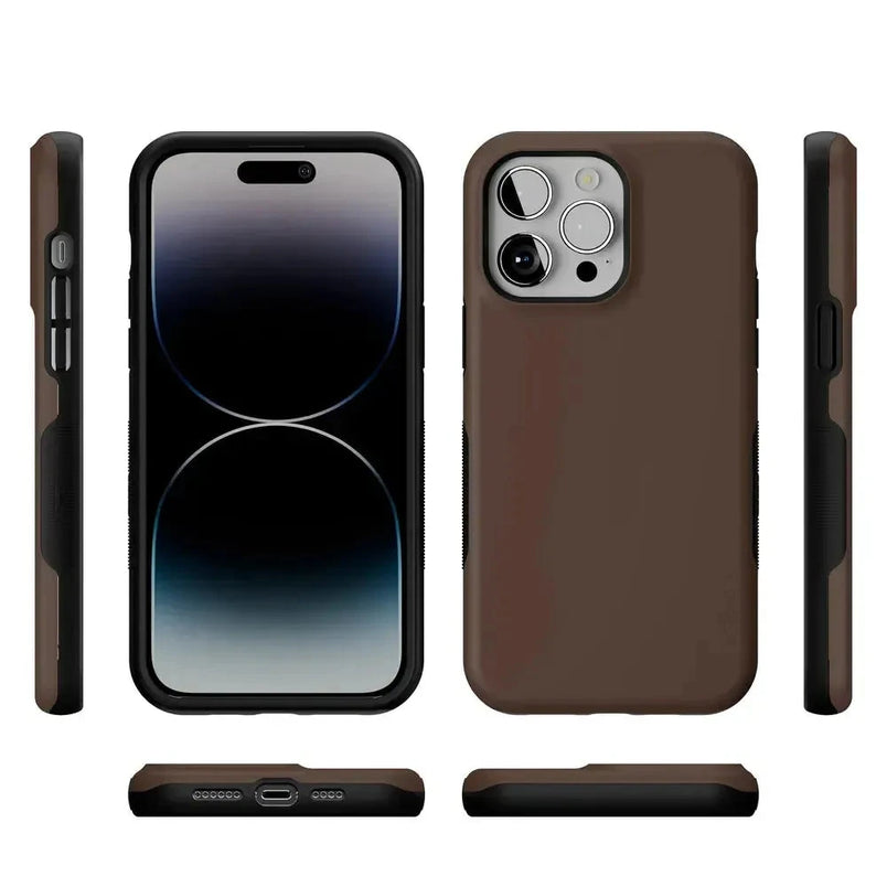 Espresso Brown | The Boyfriend Collection Phone Case get.casely 