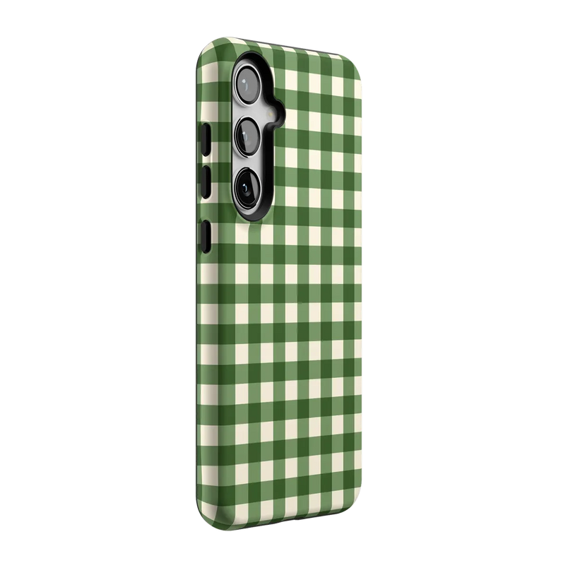 Checked Twice | Green Plaid Case