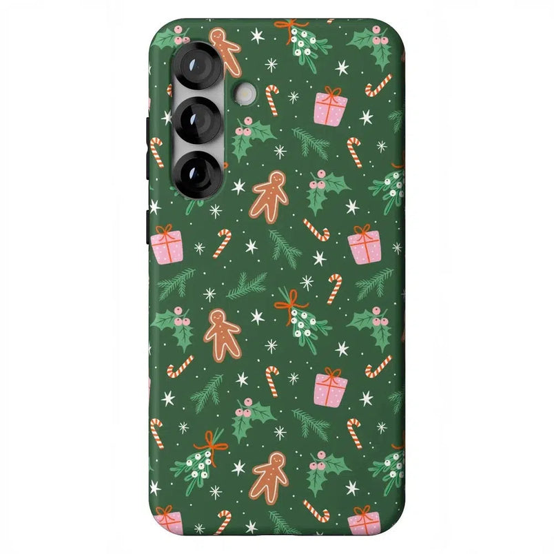 Everything Nice | Gingerbread Case Phone Case Casetry Essential + MagSafe® Galaxy S25 Plus