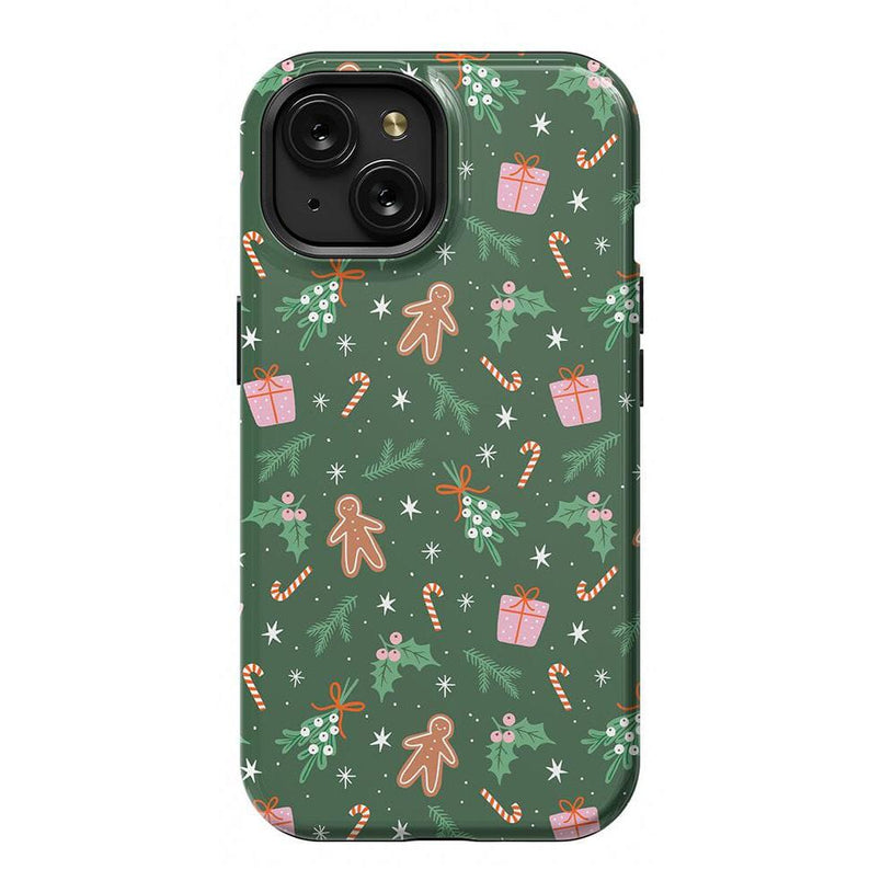 Everything Nice | Gingerbread Case Phone Case Casetry Essential + MagSafe® iPhone 15