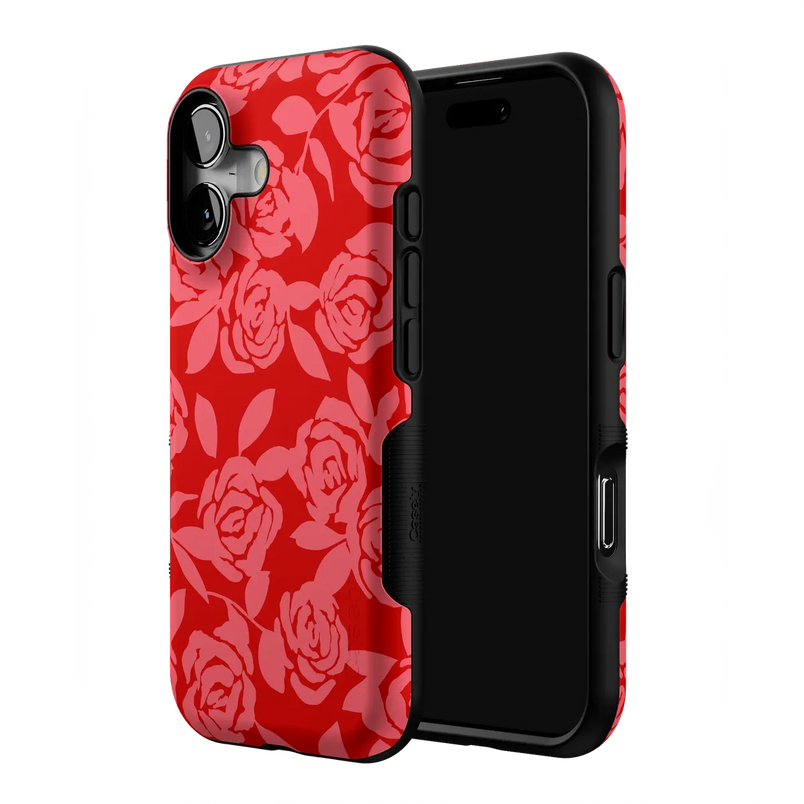 Final Rose | Red & Pink Floral Case