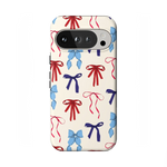 American Girlie | Red White & Blue Bows Case - Google Pixel 10 Pro