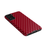 On the Dot | Maroon Polka Dot Case