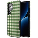 Checked Twice | Green Plaid Case