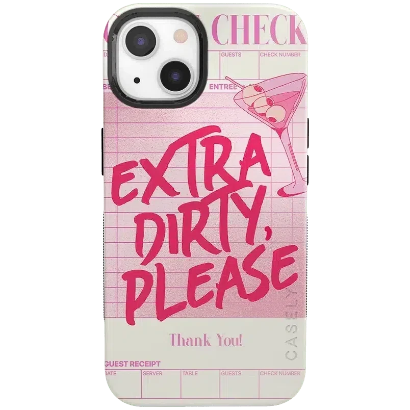 Extra Dirty Please | Fun on Weekdays Case iPhone Case get.casely Bold Flex + MagSafe® iPhone 13 Mini