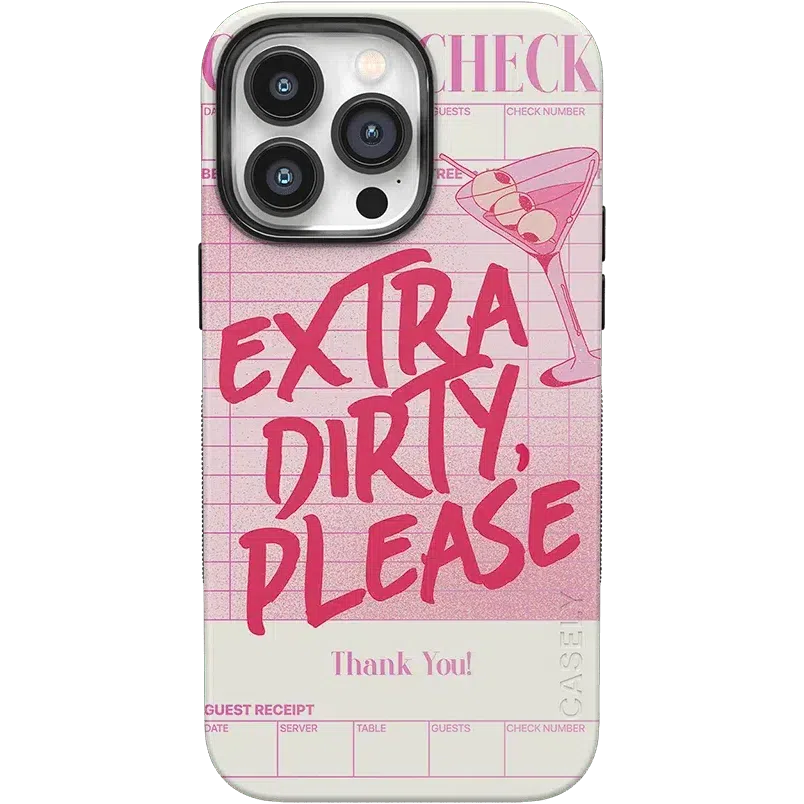 Extra Dirty Please | Fun on Weekdays Case iPhone Case get.casely Bold + MagSafe® iPhone 14 Pro Max