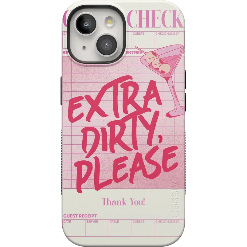 Extra Dirty Please | Fun on Weekdays Case iPhone Case get.casely Bold + MagSafe® iPhone 15
