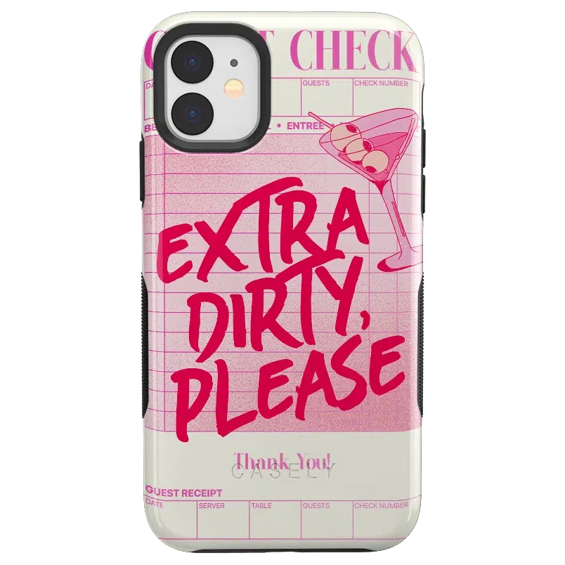 Extra Dirty Please | Fun on Weekdays Case iPhone Case get.casely Bold iPhone 11