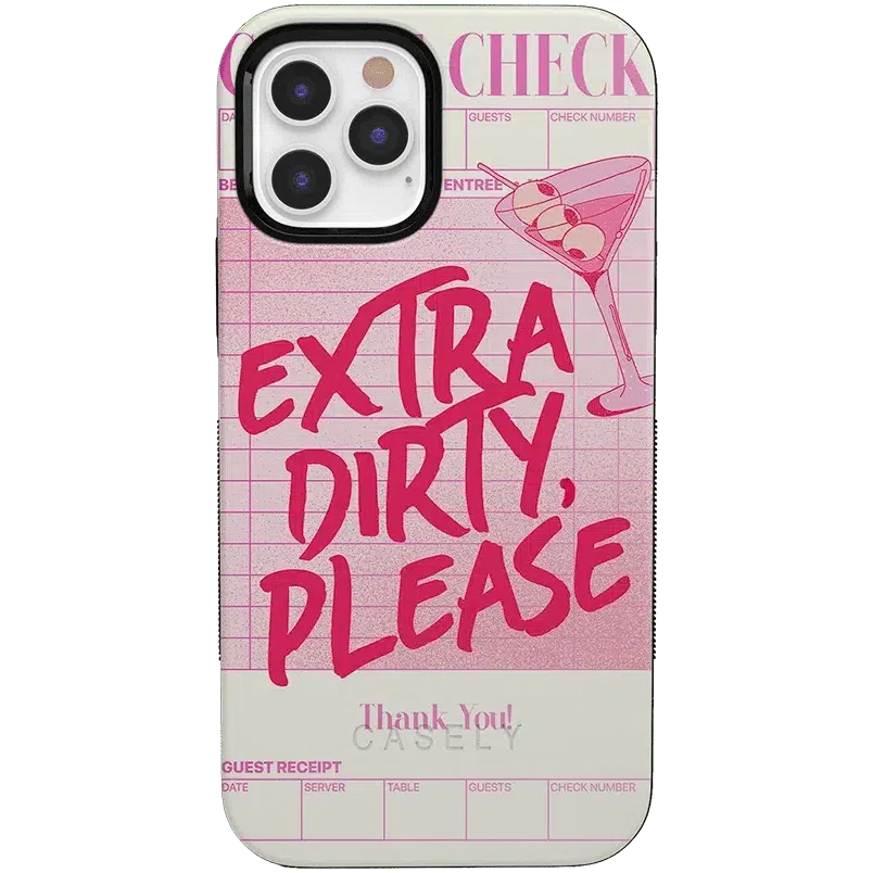 Extra Dirty Please | Fun on Weekdays Case iPhone Case get.casely Bold + MagSafe® iPhone 12 Pro Max