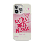 Extra Dirty Please | Fun on Weekdays Case iPhone Case get.casely Classic + MagSafe® iPhone 15 Pro Max 