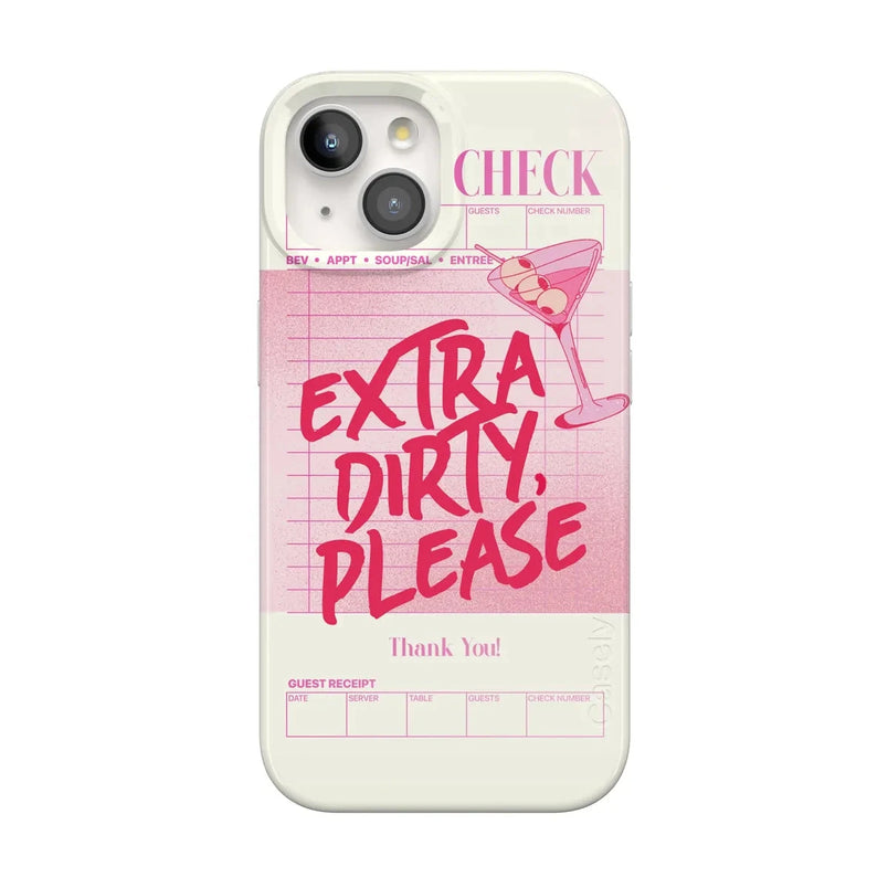 Extra Dirty Please | Fun on Weekdays Case iPhone Case get.casely Classic + MagSafe® iPhone 15 