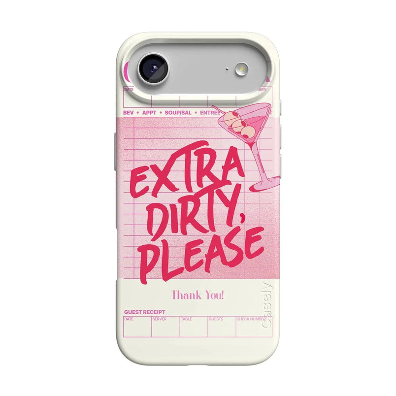 Extra Dirty Please | Fun on Weekdays Case iPhone Case get.casely Classic + MagSafe® iPhone 17 Air 