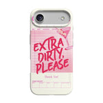 Extra Dirty Please | Fun on Weekdays Case iPhone Case get.casely Classic + MagSafe® iPhone 17 Air 