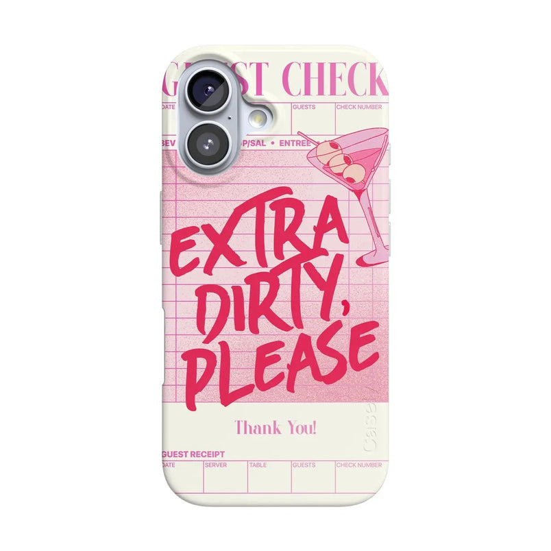 Extra Dirty Please | Fun on Weekdays Case iPhone Case get.casely Classic + MagSafe® iPhone 17 