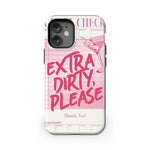 Extra Dirty Please | Fun on Weekdays Case iPhone Case get.casely Essential + MagSafe® iPhone 12 Mini
