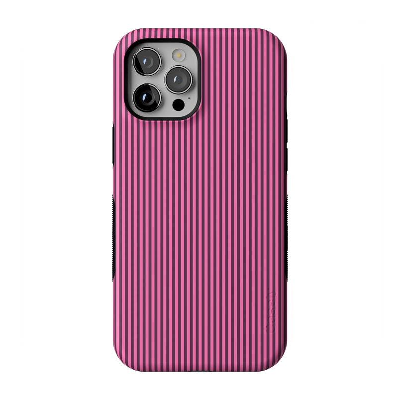 Stripes and the City | Pink & Purple Pinstripe Case - iPhone 12 Pro
