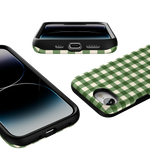 Checked Twice | Green Plaid Case