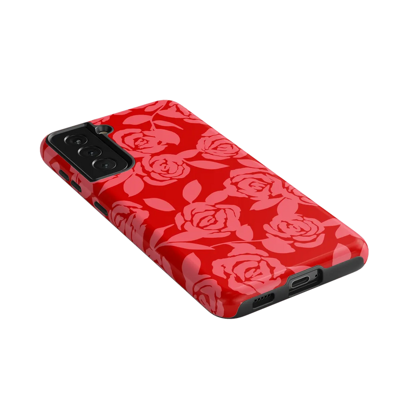 Final Rose | Red & Pink Floral Case