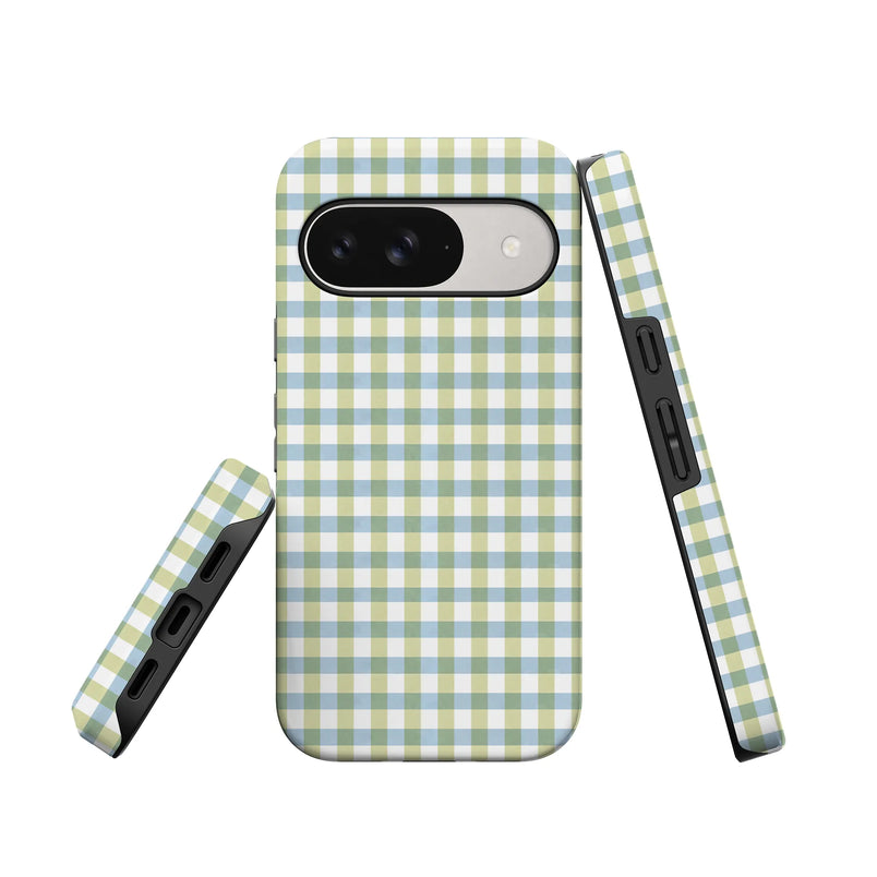 Pastel Picnic | Blue & Green Gingham Case