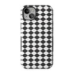 Salem's Hex | Black & White Checkered Case