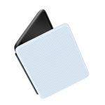 Stripes and the City | Light Blue Pinstripe Kindle Case