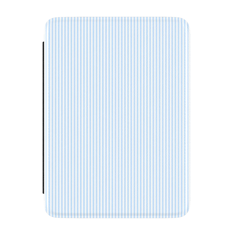 Stripes and the City | Light Blue Pinstripe Kindle Case